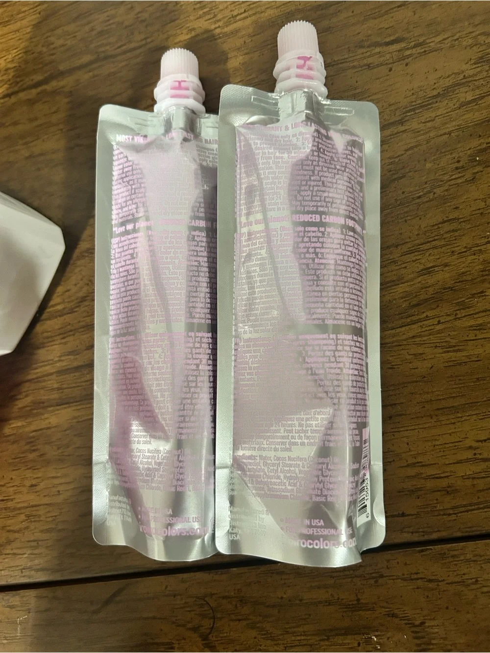 Pink hair dye lot